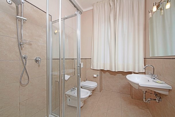 San Rocco Relais - Wohnbeispiel Appartement Hügelblick (Zimmercodierung AB3)