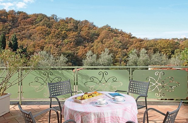 Relais San Rocco - Wohnbeispile Appartement Hügelblick (Zimmercodierung AB3)