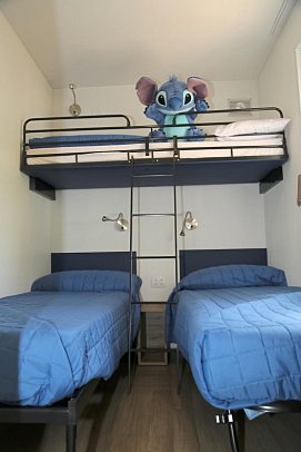 Camping Cisano & San Vito - Wohnbeispiel Mobilheim Rubino Lux (Zimmercodierung CB2)