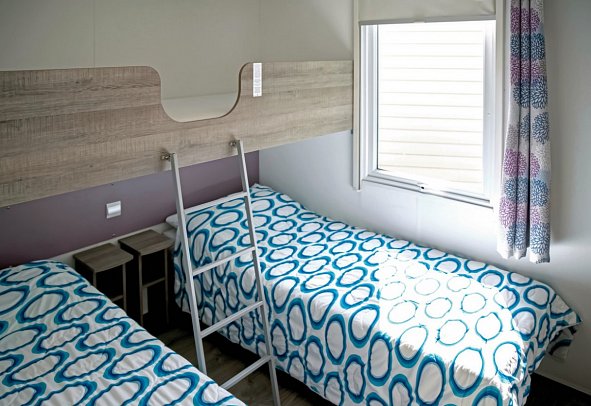 Camping Baia Verde - Wohnbeispiel Mobilheim Suite Deluxe (Zimmercodierung CD1)