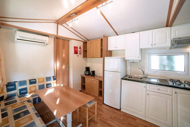 Camping Baia Verde - Wohnbeispiel Mobilheim Charme (Zimmercodierung CB1)