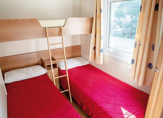 Camping Baia Verde - Wohnbeispiel Mobilheim Charme (Zimmercodierung CB1)