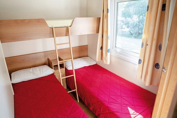 Camping Baia Verde - Wohnbeispiel Mobilheim Charme (Zimmercodierung CB1)