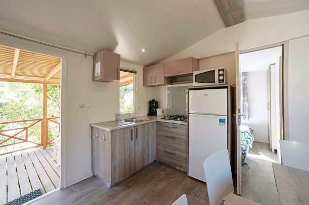 Camping Baia Verde - Wohnbeispiel Mobilheim Suite Deluxe (Zimmercodierung CD1)