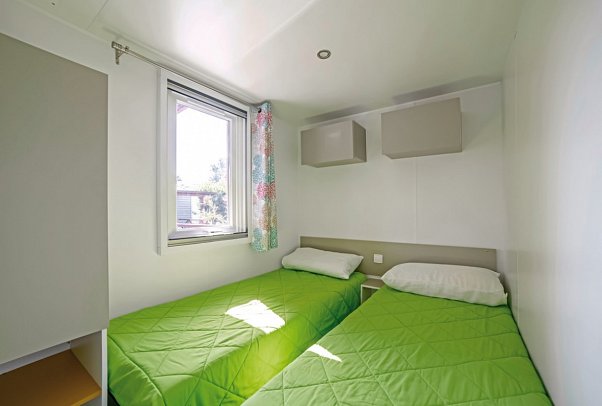 Camping Baia Verde - Wohnbeispiel Mobilheim Family Deluxe (Zimmercodierung CD2)