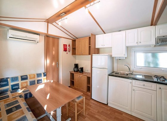 Camping Baia Verde - Wohnbeispiel Mobilheim Charme (Zimmercodierung CB1)