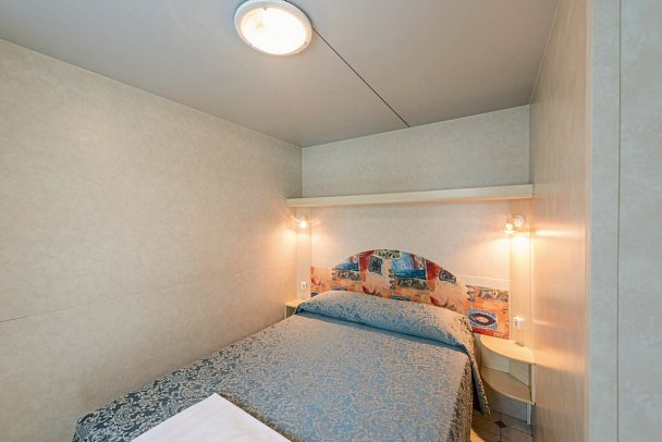 Camping Toscolano - Wohnbeispiel Mobilheim Standard (Zimmercodierungen CB2 & CB3)