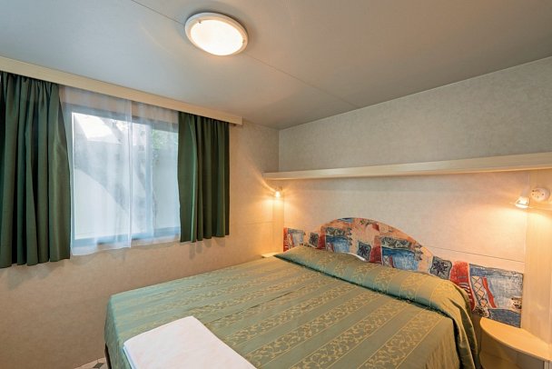 Camping Toscolano - Wohnbeispiel Mobilheim Standard (Zimmercodierungen CB2 & CB3)