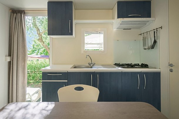 Camping Fontanelle - Wohnbeispiel Mobilhome Standard Plus (Zimmercodierung CB1)