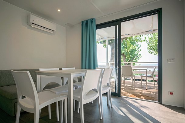 Camping Fontanelle - Wohnbeispiel Mobilhome Villa Jade (Zimmercodierung CB4)