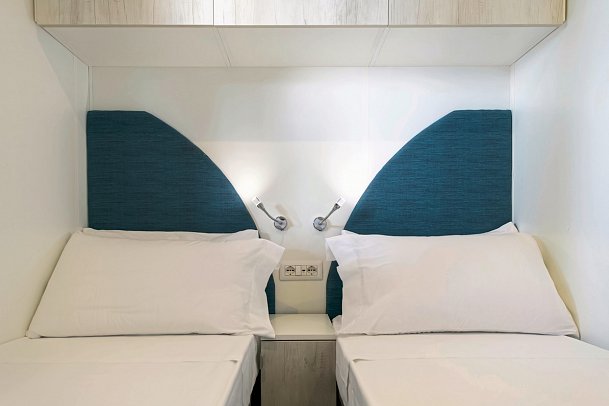 Camping Fontanelle - Wohnbeispiel Mobilhome Villa Jade (Zimmercodierung CB4)