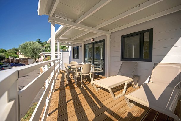 Camping Garda - Wohbeispiel Mobilheim Platinum (Zimmercodierung CD3)