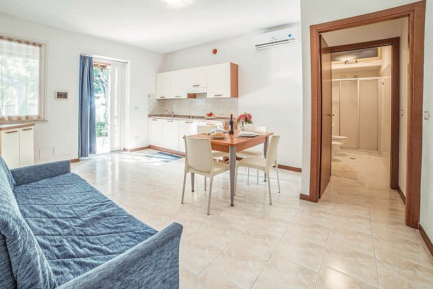 Camping Wien - Wohnbeispiel Appartement mit 2 Schlafzimmern (Zimmercodierung OB1)