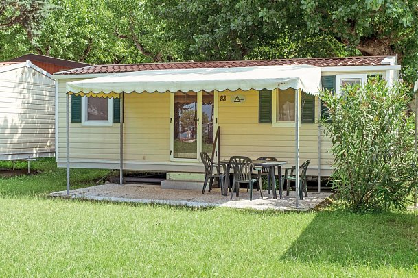 Camping Wien - Wohnbeispiel Maxicaravan (Zimmercodierung OB2)