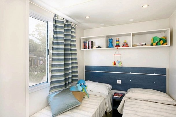 Camping Wien - Wohnbeispiel Maxicaravan (Zimmercodierung OB2)