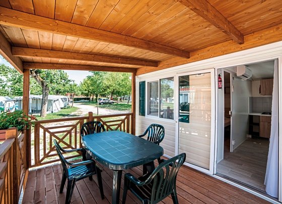 Baia Holiday Gasparina - Wohnbeispiel Mobilheim Baia Prestige (Zimmercodierung CB1)