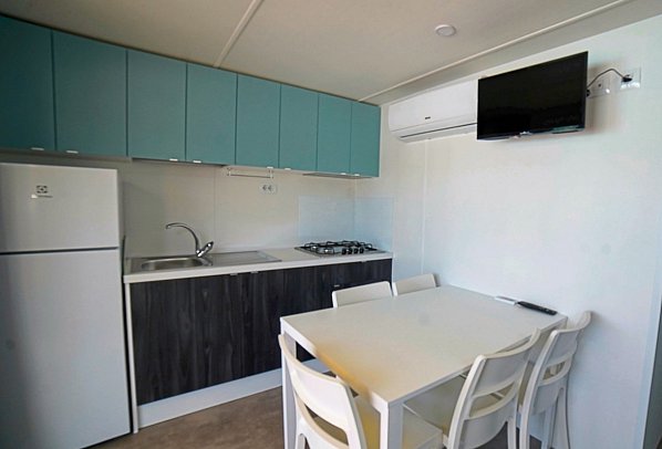 Baia Holiday Gasparina - Wohnbeispiel Mobilheim Baia Relax New Plus (Zimmercodierung CB2)