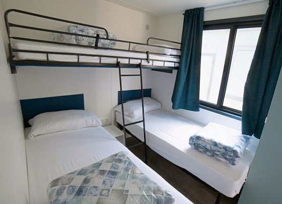 Baia Holiday Gasparina - Wohnbeispiel Mobilheim Baia Relax New Plus (Zimmercodierung CB2)
