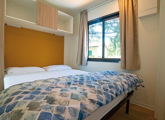 Baia Holiday Gasparina - Wohnbeispiel Mobilheim Baia Elite Plus (Zimmercodierung CB4)