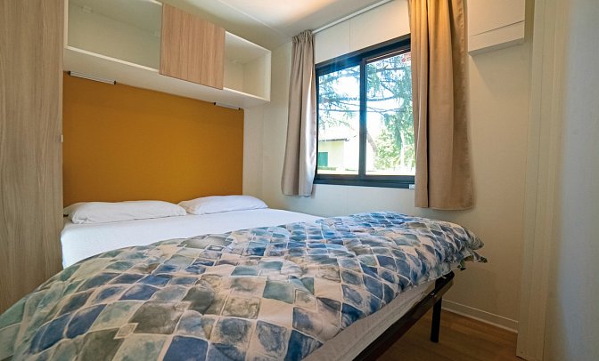 Baia Holiday Gasparina - Wohnbeispiel Mobilheim Baia Elite Plus (Zimmercodierung CB4)