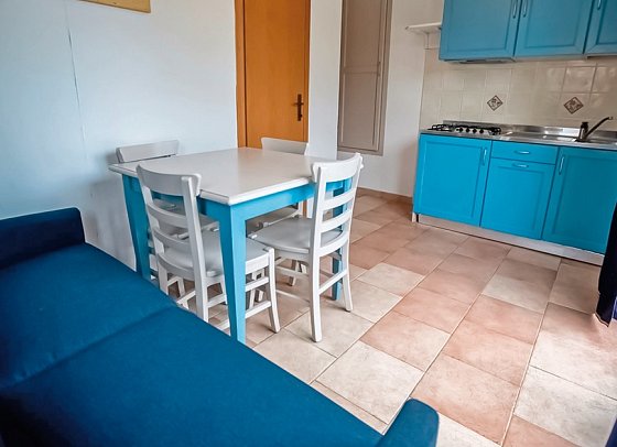 Camping Bella Italia - Wohnbeispiel 2-Zimmer-Appartement Lavanda (Zimmercodierung AB1)