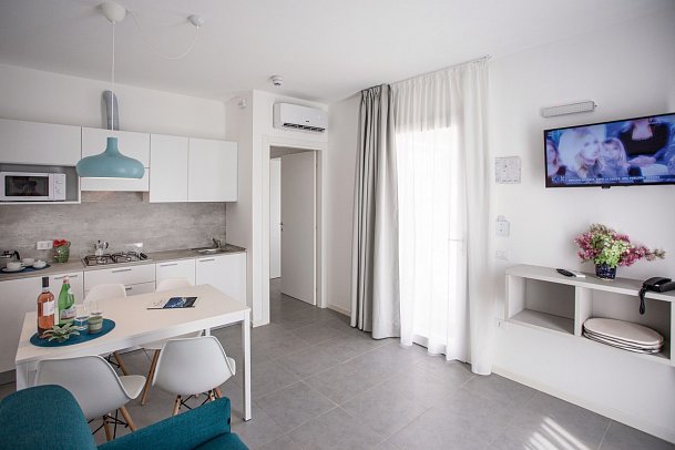 Sisan Family Resort - Wohnbeispiel Appartement 2 Schlafzimmer (Zimmercodierungen OB1 & OB2)