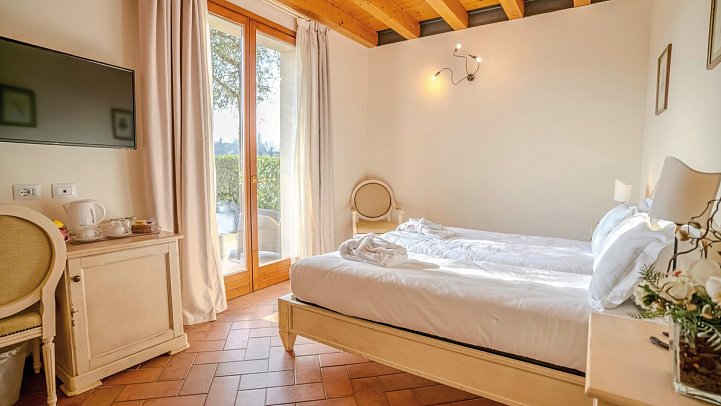 Relais Corte Cavalli - Wohnbeispiel Doppelzimmer (Zimmercodierung DB1)