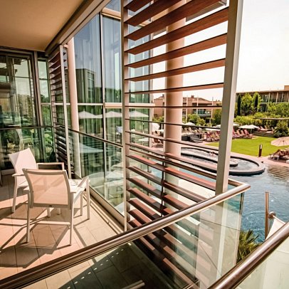 Aqualux Suite & Terme - Wohnbeispiel Doppelzimmer Aqua (Zimmercodierungen DB1 & EB2)