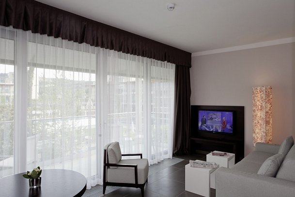 Aqualux Suite & Terme - Wohnbeispiel Garden Suite (Zimmercodierung WBG)