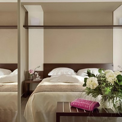 Aqualux Suite & Terme - Wohnbeispiel Garden Suite (Zimmercodierung WBG)