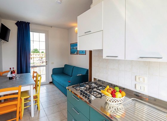 Gasparina Village - Wohnbeispiel 3-Zimmer-Appartement Premium (Zimmercodierung AM1)
