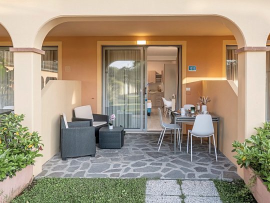 Sentido Lago di Garda Premium Village - Wohnbeispiel Studio Comfort Hillside (Zimmercodierung SB1)