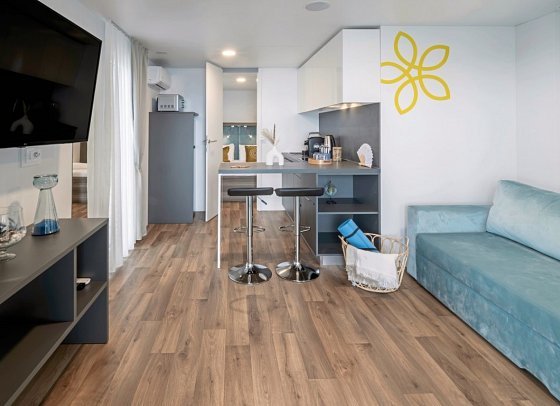 Sentido Lago di Garda Premium Village - Wohnbeispiel Suite Aqua Adults Only (Zimmercodierung WB2)