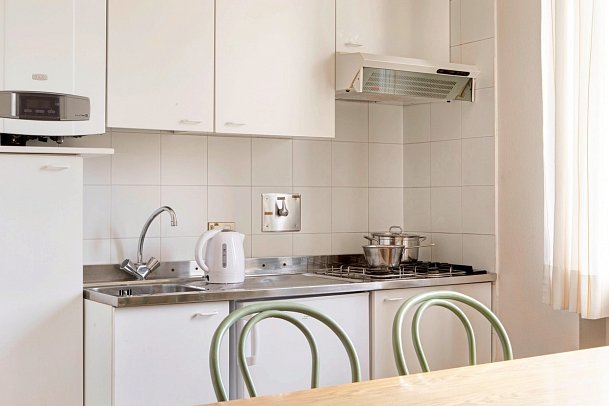 Poiano Garda Resort - Poiano Apartments - Wohnbeispiel Appartement 1 Schlafzimmer (Zimmercodierung AB1)