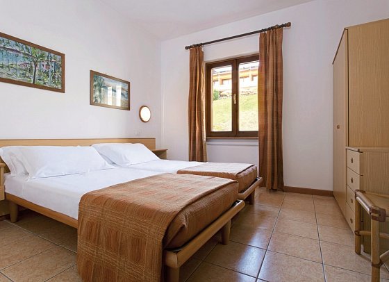 Poiano Garda Resort - Poiano Apartments - Wohnbeispiel Appartement 1 Schlafzimmer (Zimmercodierung AB1)