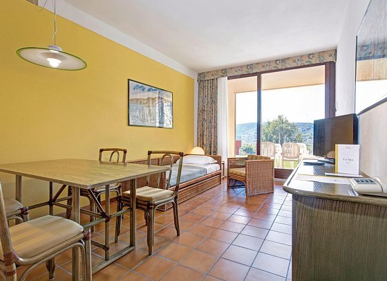 Poiano Garda Resort - Poiano Apartments - Wohnbeispiel Appartement 2 Schlafzimmer (Zimmercodierung OB1)