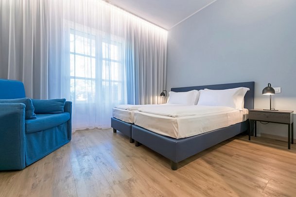 Regina Del Garda Suite - Wohnbeispiel Doppelzimmer Classic (Zimmercodierung DB1)