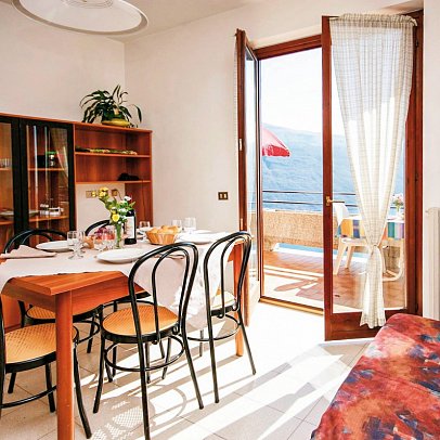 Residence La Rotonda - Wohnbeispiel Appartement 1 Schlafzimmer Seeblick (Zimmercodierung A1I)