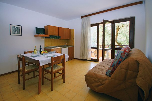 Residence Al Parco - Wohnbeispiel Studio (Zimmercodierung SB1)