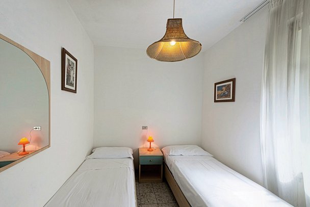 Residence Oasi - Wohnbeispiel Appartement 1 Schlafzimmer (Zimmercodierungen AB1 & AB2)