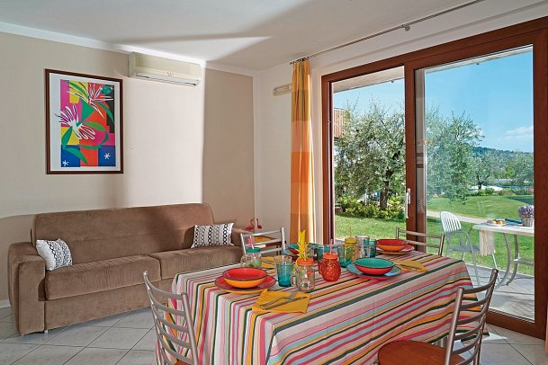 Residence Onda Blu - Wohnbeispiel Appartement (Zimmercodierungen AB1 & OB1)