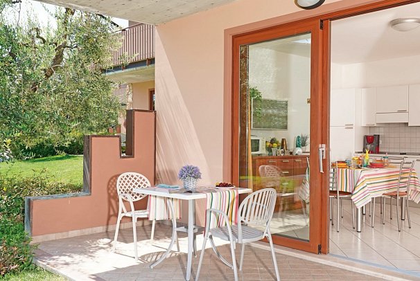 Residence Onda Blu - Wohnbeispiel Appartement (Zimmercodierungen AB1 & OB1)