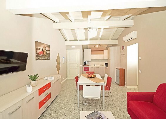 Residence Onda Blu - Wohnbeispiel Appartement 2 Schlafzimmer Superior (Zimmercodierung OS1)