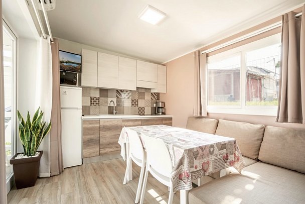 Residence Onda Blu - Wohnbeispiel Mobilheim Suite Living Deluxe (Zimmercodierung AD1)