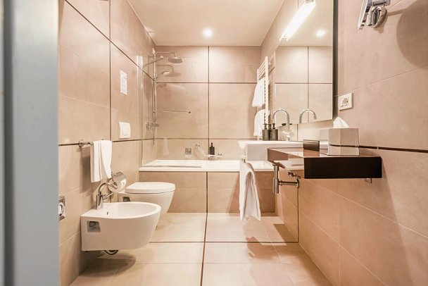 Du Lac et Du Parc Grand Resort - Wohnbeispiel Suite Murialdo Premier (Zimmercodierung WB1)