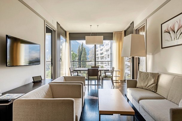 Du Lac et Du Parc Grand Resort - Wohnbeispiel Suite Murialdo Elite (Zimmercodierung WBG)