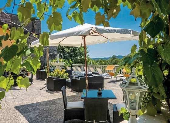 Borgo dei Poeti Wellness Resort - Sonnenterasse