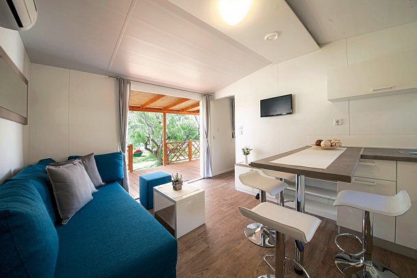 Bluesun Camp Paklenica - Mobile Home - Wohnbeispiel Mobilheim Dalmacija (Zimmercodierung CB1)