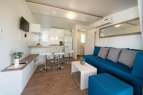 Bluesun Camp Paklenica - Mobile Home - Wohnbeispiel Mobilheim Dalmacija (Zimmercodierung CB1)