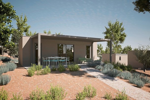 Aminess Style Camping Avalona Glamping Villas & Holiday Homes - Wohnbeispiel Premium Holiday Home (Zimmercodierung HB1)